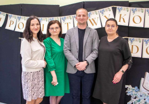 Organizatorzy Powiatowego Konkursu Polonistycznego.