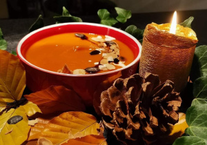 Zupa dyniowa - potrawa konkursowa.