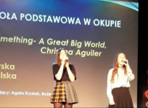 I miejsce w międzyszkolnym konkursie piosenki angielskiej