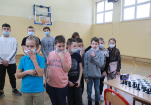 Uczestnicy konkursu czakają na ogłoszenie wyników.