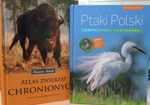 Książki przyrodnicze.