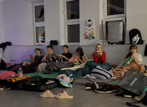 Mikołajkowa noc w szkole